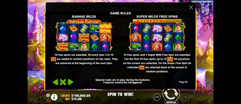 bonus fairytale fortune