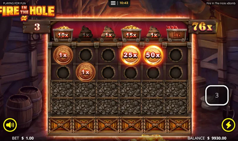 bonus fire in the hole