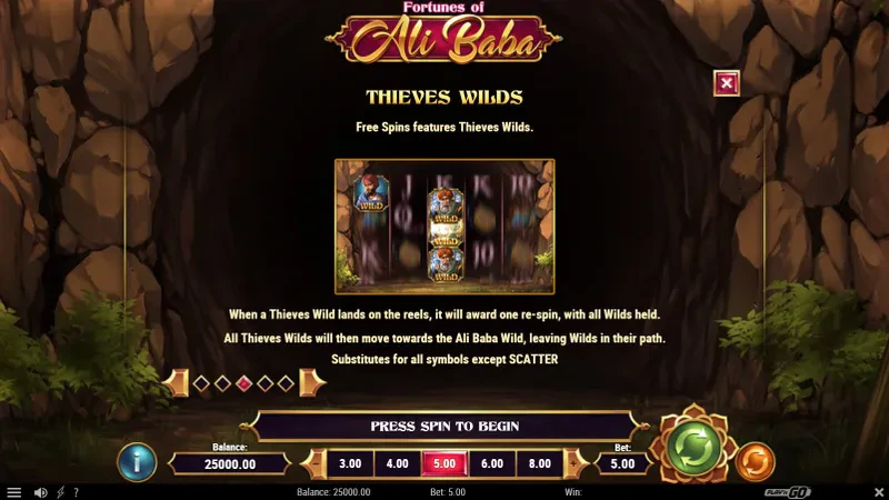 bonus fortunes of ali baba