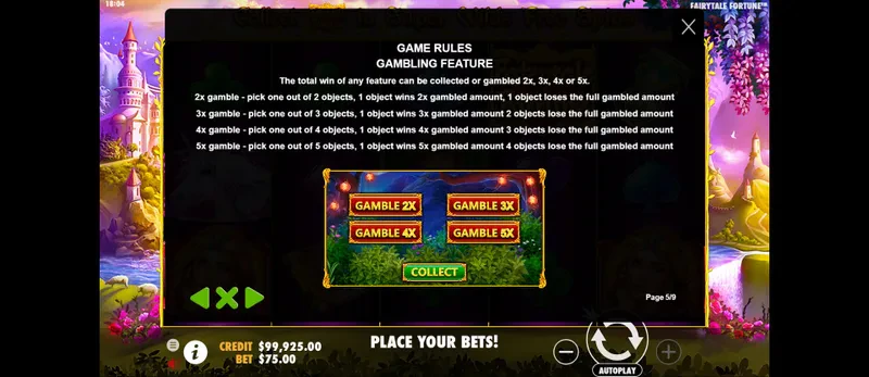 gamble fairytale fortune