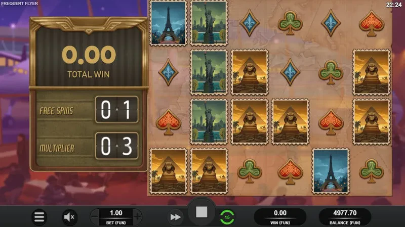 interface free spins frequent flyer