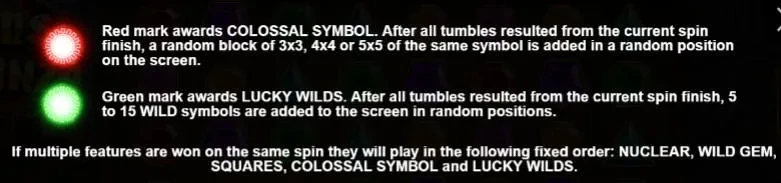 fonctionnalités gems bonanza