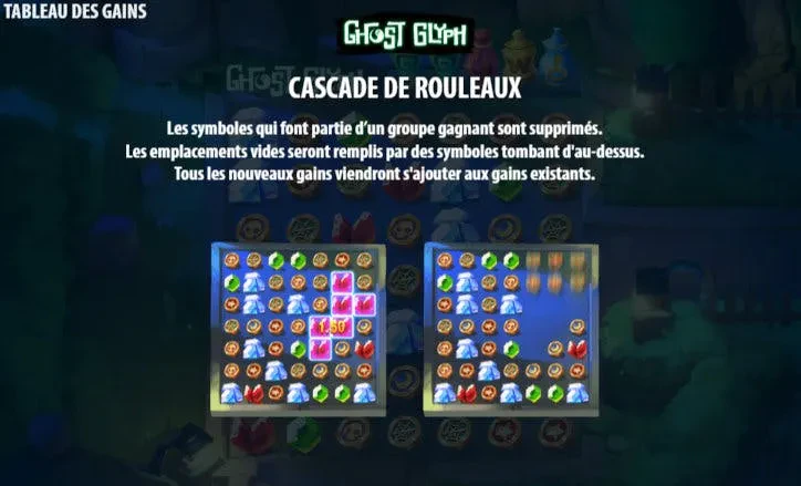 cascade ghost glyph
