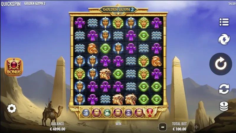 golden glyph 2 grid
