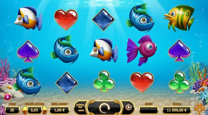 slot golden fish tank