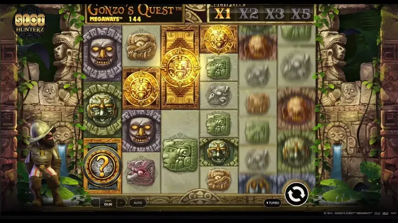 scatter gonzo's quest megaways