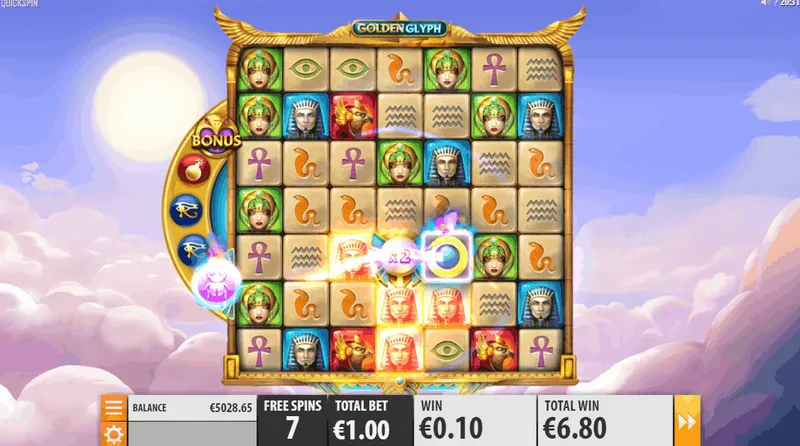 bonus golden glyph