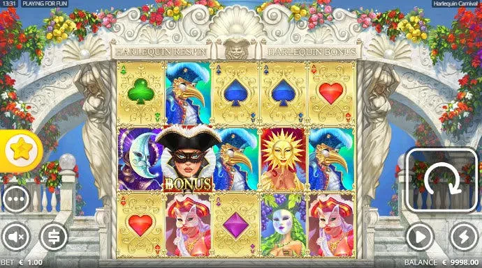 slot harlequin carnival