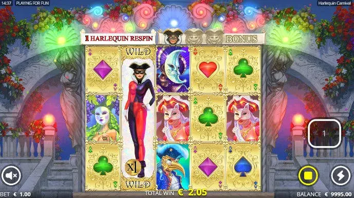 xnudge wild harlequin carnival