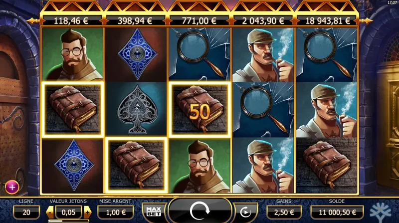 jeu de base de holmes and the stolen stones