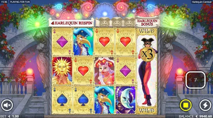 bonus harlequin carnival