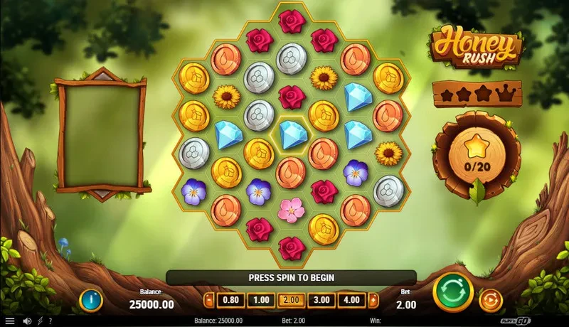 interface honey rush