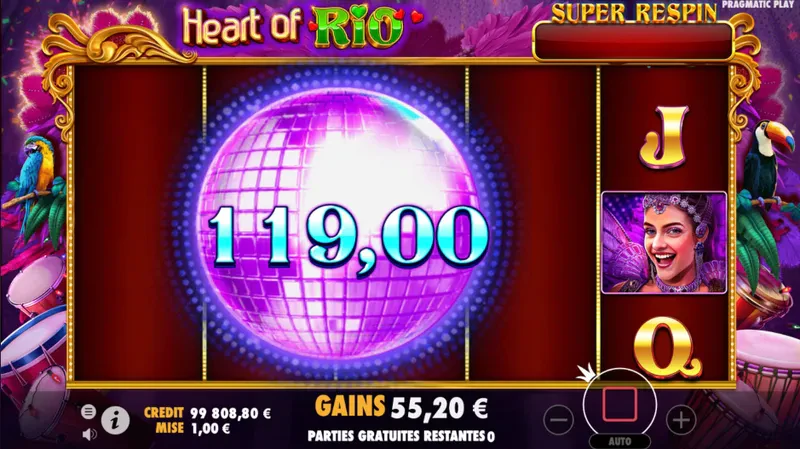 bonus heart of rio