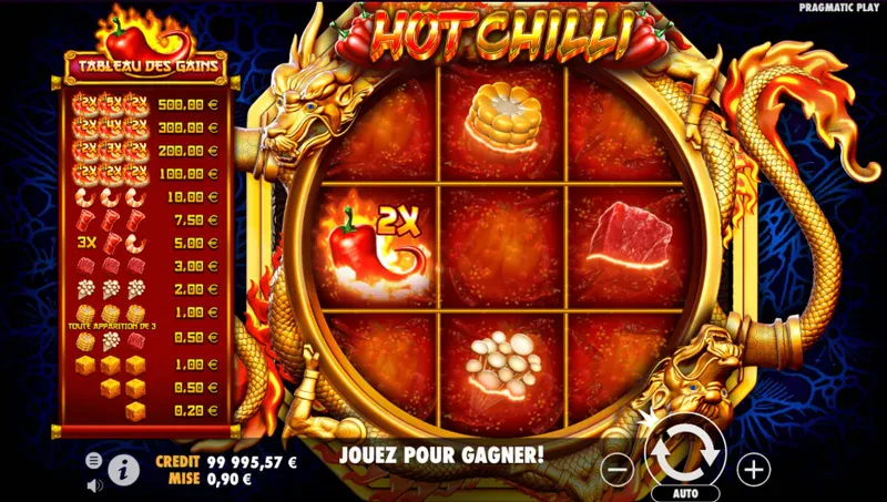 multiplicateur hot chilli