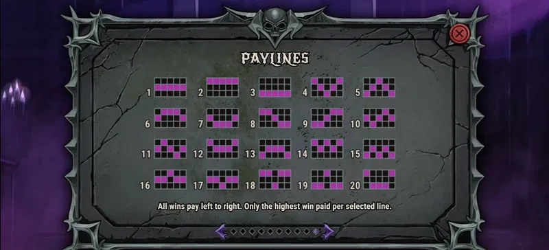 House of Doom 2 : The Crypt lignes paiement