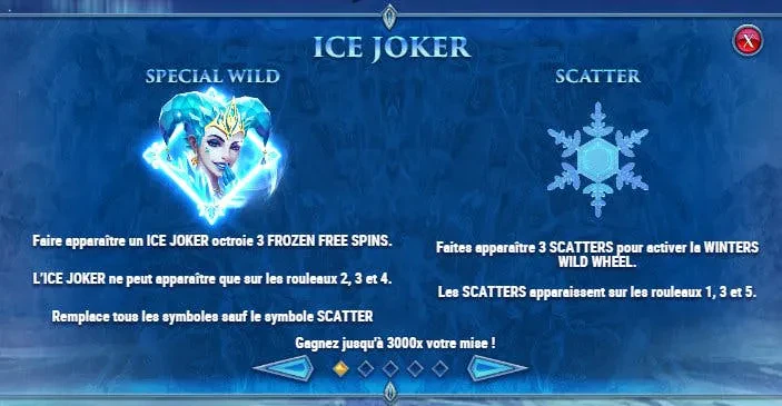 wild scatter ice joker