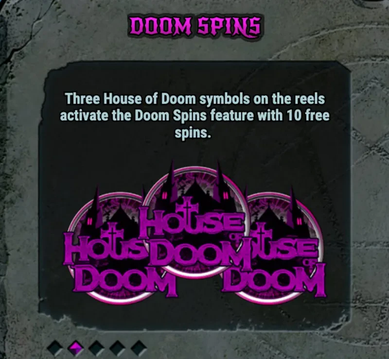 house of doom free spin