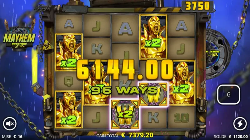 Infectious 5 xWays bonus