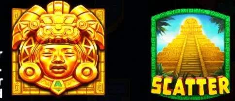 symboles spéciaux john hunter and the mayan gods