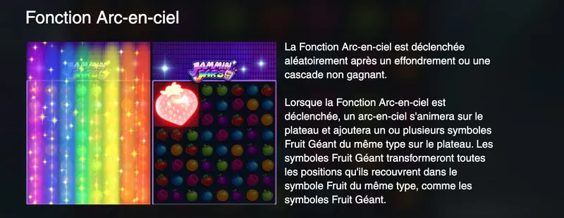fonction arc en ciel