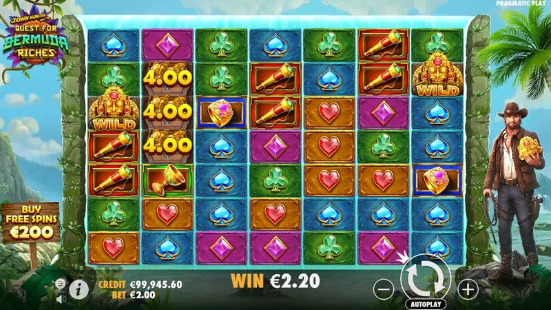 john hunter bermuda riches grid