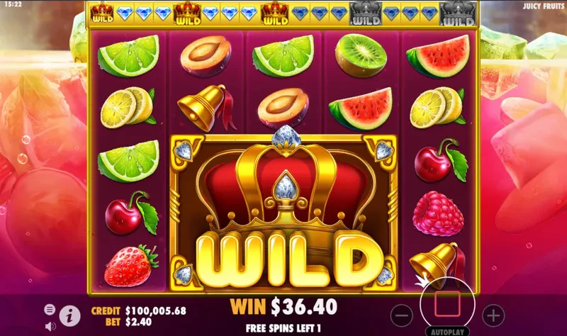 bonus juicy fruits