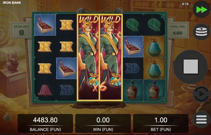 expanding wilds iron bank