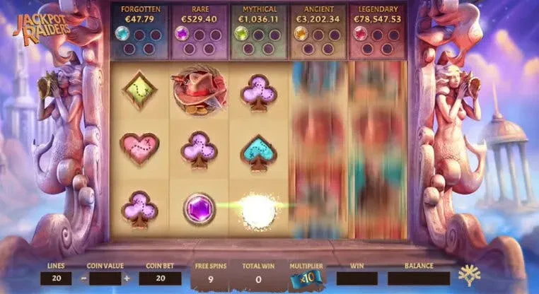 bonus jackpot raiders