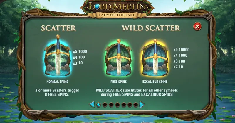 scatter lord merlin