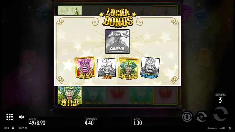 Bonus Luchadora