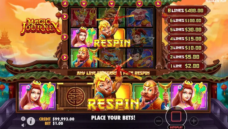 respin magic journey