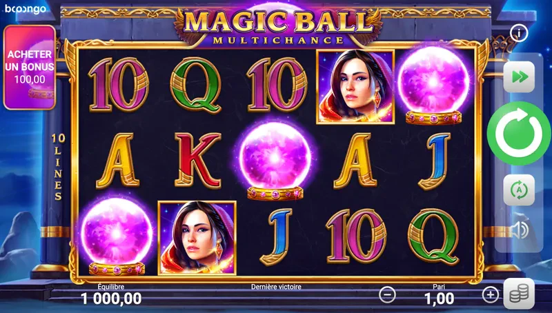 scatter magic ball multichance