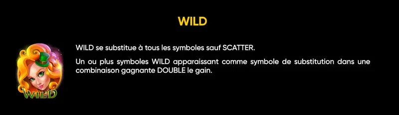 symboles wild sur l machine a sous