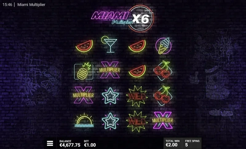 Miami Multiplier bonus
