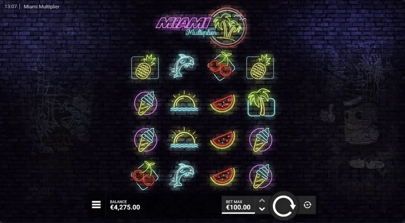 Miami Multiplier Base Game