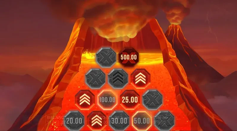 fonctionnalité bonus volcan mount magmas