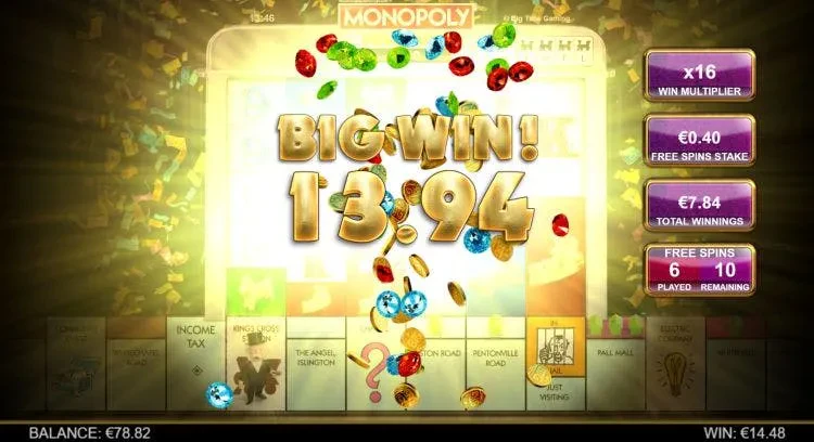 bonus monopoly megaways