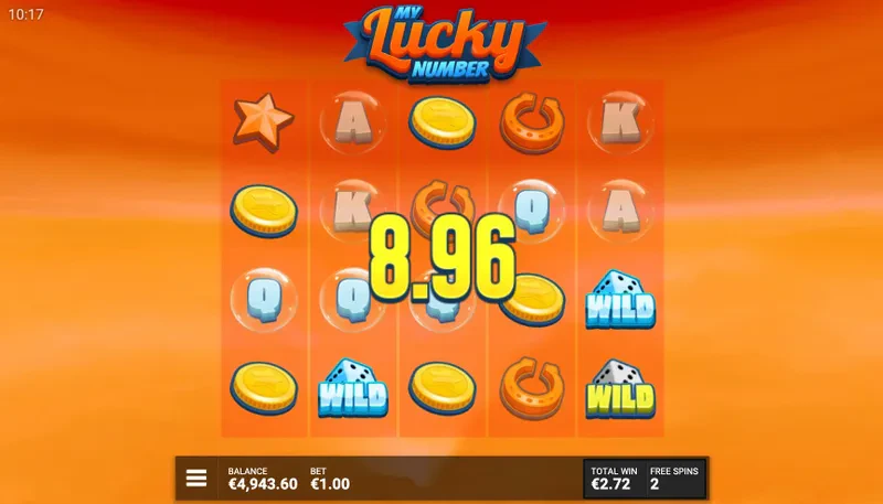 bonus my lucky number