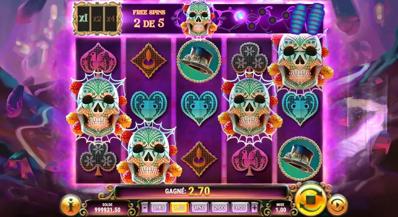 Grille de départ bonus Muerto en Mictlan