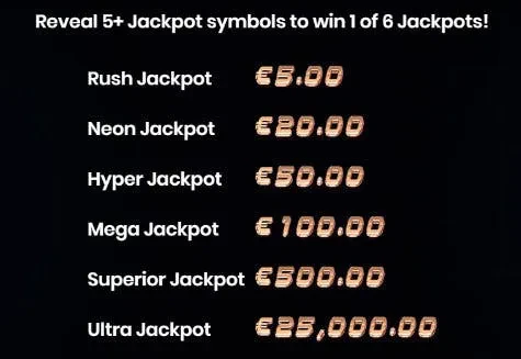 jackpot neon rush