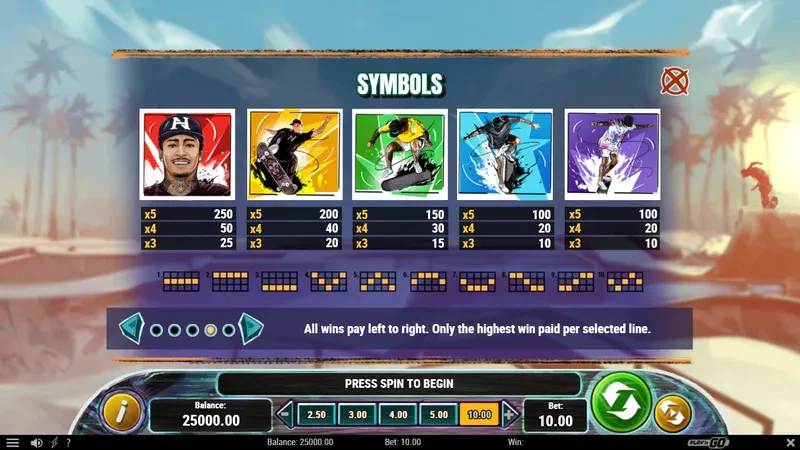 nyjah huston skate for gold symboles