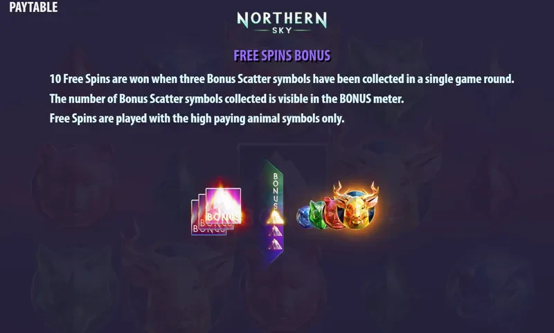 bonus northern sky