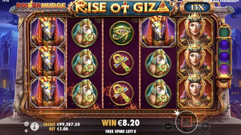 rise of giza powernudge bonus
