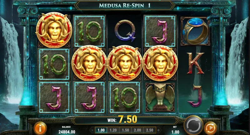 bonus rich wild and the shield of athena