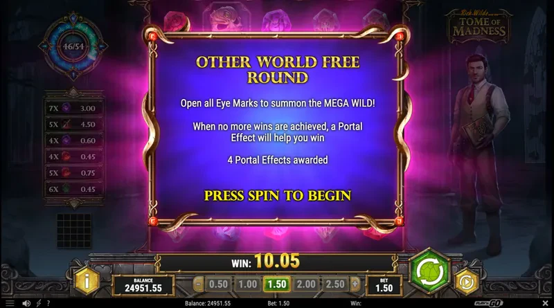 tome of madness début du bonus