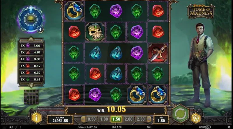 spins pour obtenir le monstre