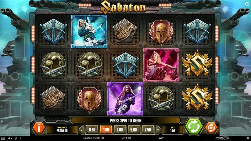 interface jeu sabaton