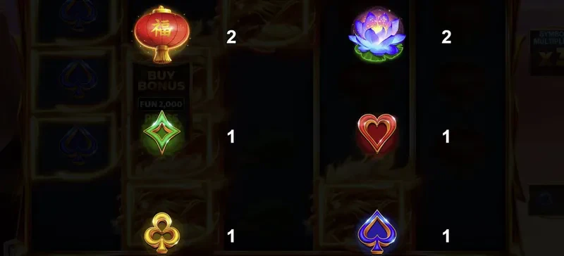 Royal Dragon Infinity Reels symbols