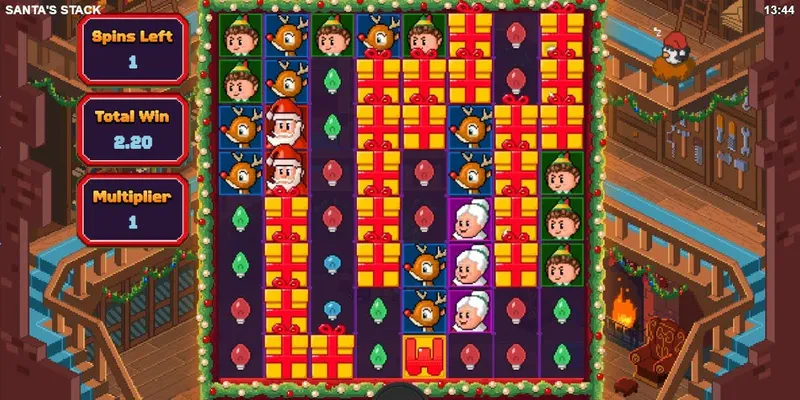 cadeaux bonus wild slot santa's stack relax gaming