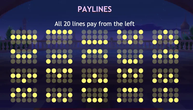 lignes de connexions sur Sahara Nights